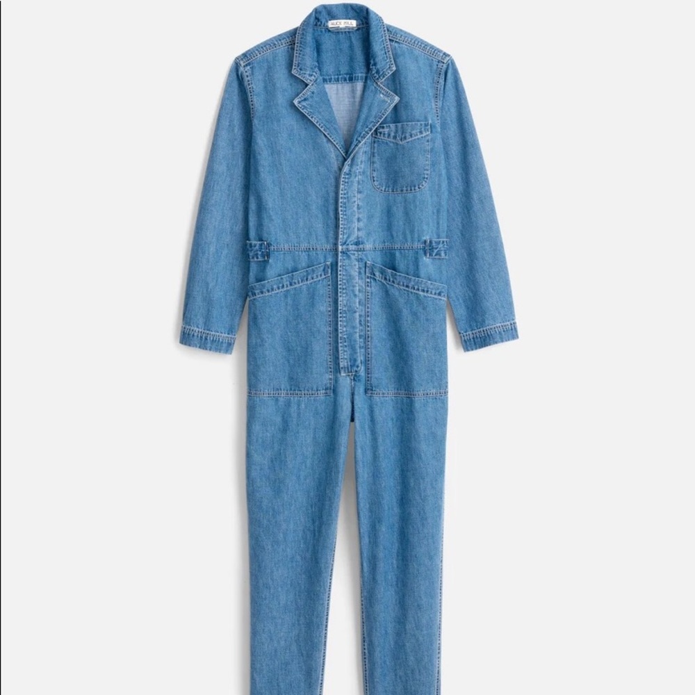 NWT Alex Mill Standard Jumpsuit in Denim